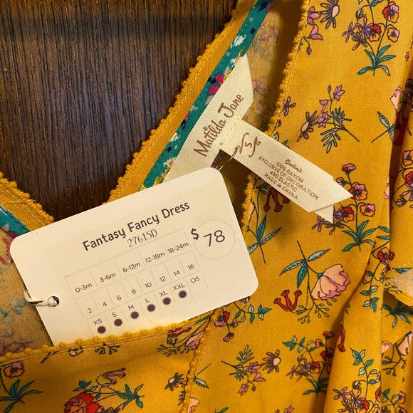 Matilda Jane Fancy Feast Dress NWT Size S - Picture 8 of 8